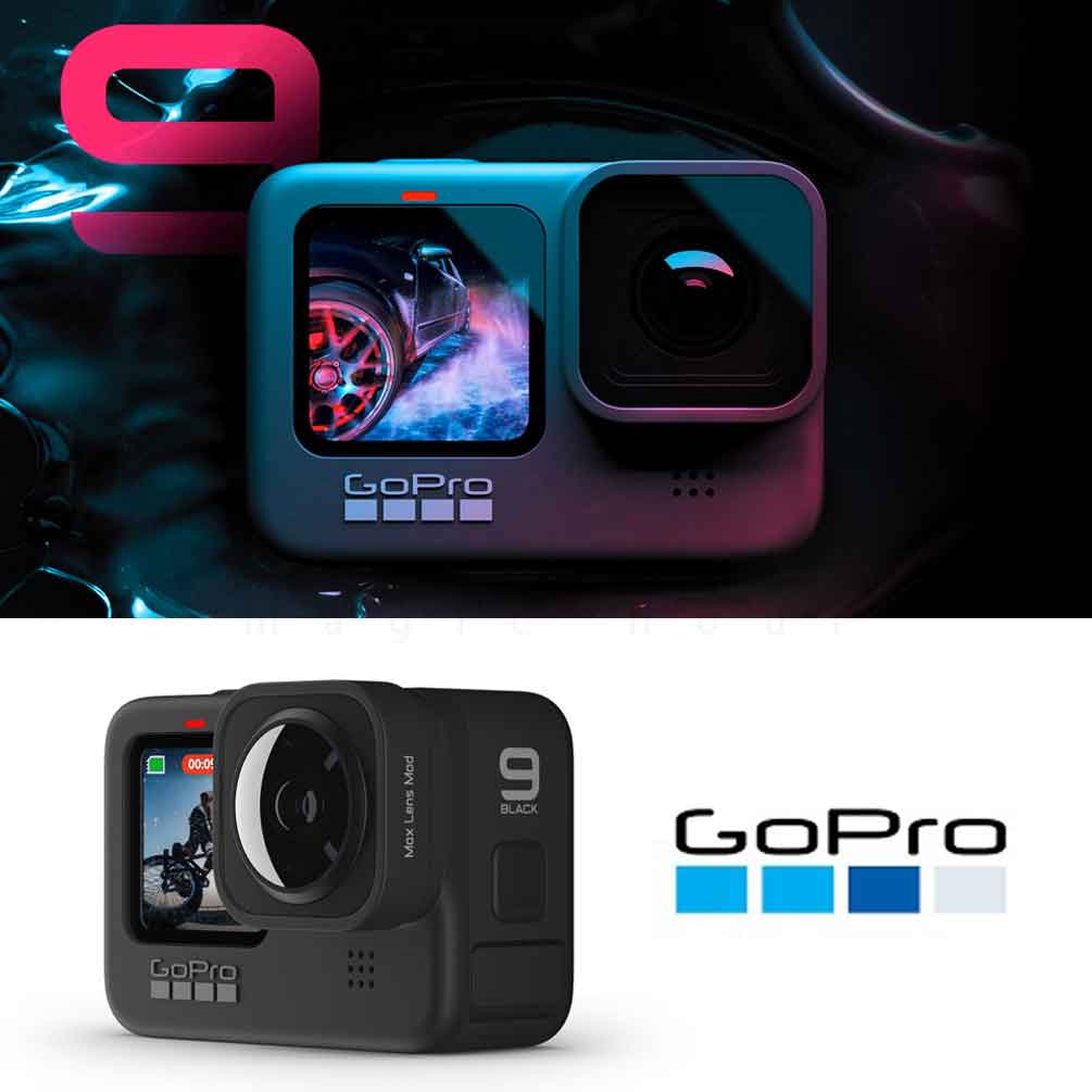 GoPro HERO9 ゴープロ 9 ビデオ カメラ アクションカム スノーボード サーフィン アウトドア スポーツ 防水 手ぶれ補正 4K動画  アクセサリー BLACK ブラック 黒