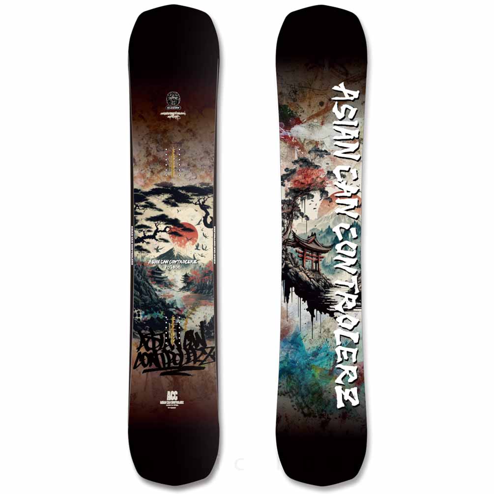 スノーボード 板 メンズ 単品 ACC エーシーシー POISON グラトリ 2026 ブランド ハイブリッドキャンバー ボード パーク ツインチップ お洒落 かっこいい 黒 ACC-SB-26POISON-147 ACC(エーシーシー) 4