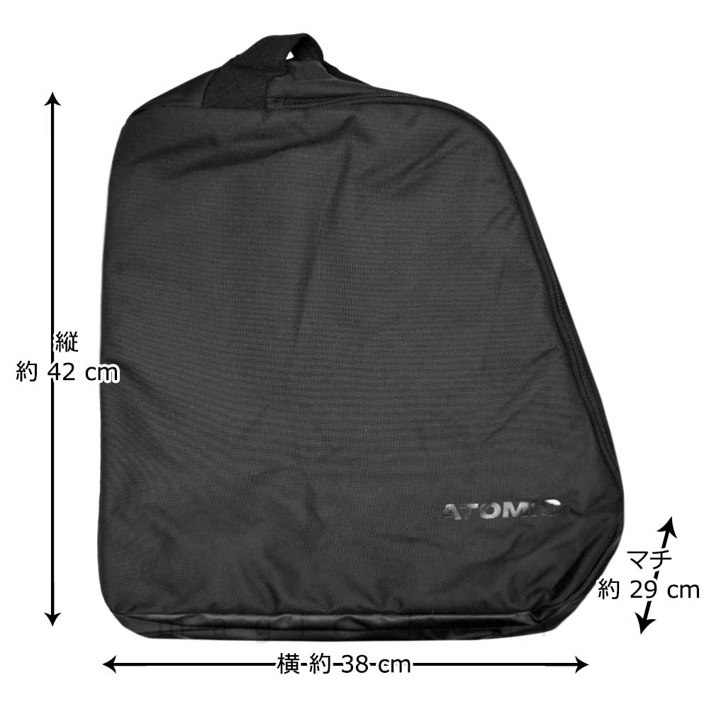 ブーツケース バッグ スキー ブランド ケース ATOMIC スノボ ケース メンズ レディース 肩かけ ショルダー ブーツコンテナー ブーツバッグ お洒落 黒 ATM-26BOOTBAG-BEG-AL5053230 ATOMIC(アトミック) 3