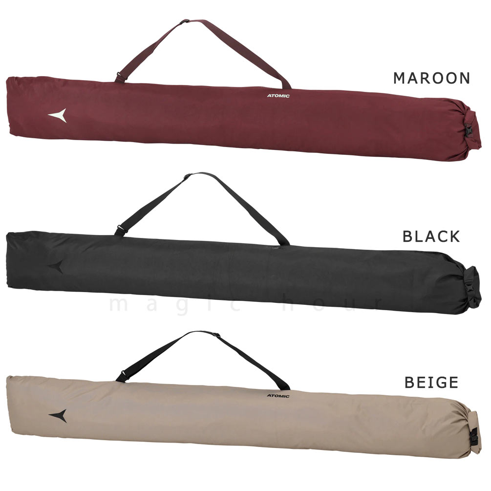 スキー ケース 板 バッグ スキー板 ケース 1台用 ストック シングル スキーバッグ キャリーケース 収納 ブランド メンズ レディース お洒落 黒 SKI BAG 205cm ATM-SKBG-26ASLEEVE-BEG-AL5053530 ATOMIC(アトミック) 4