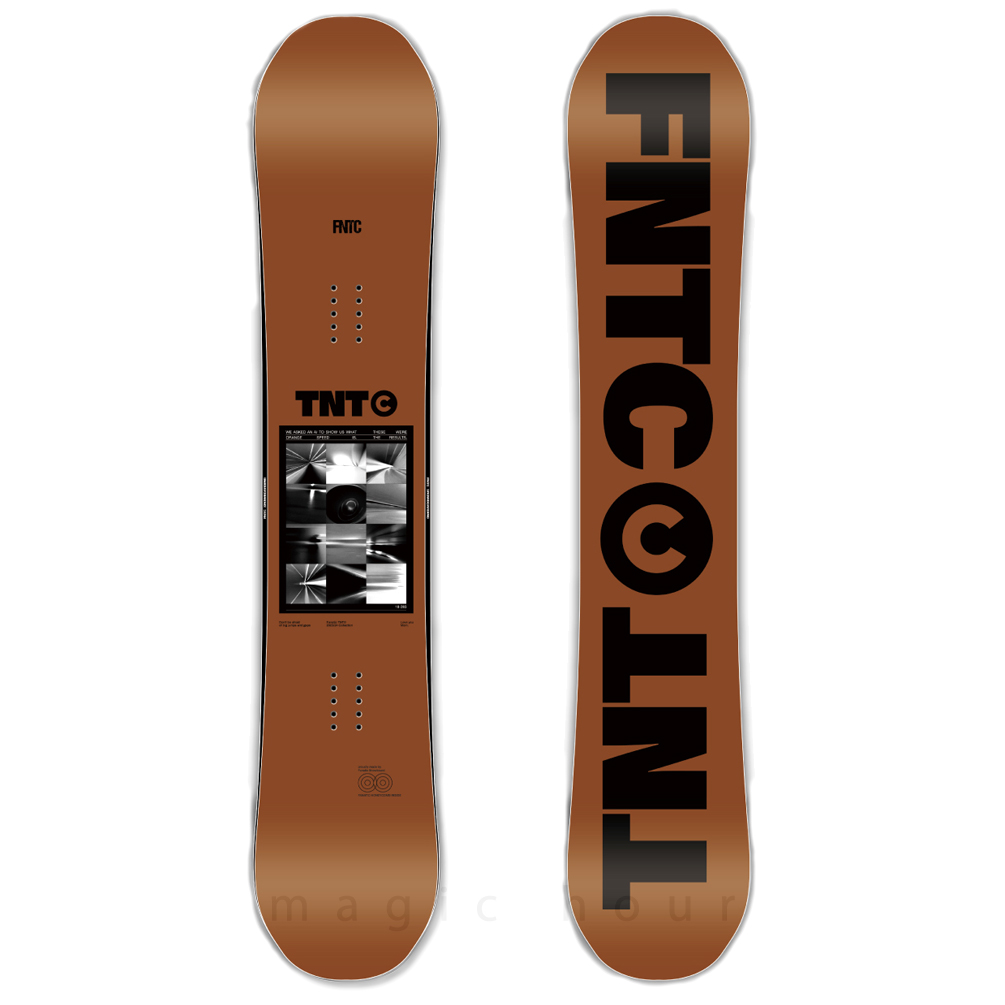 スノーボード 板 メンズ レディース 2点 セット 23-24 FNTC TNT C 2024 スノボー グラトリ 初心者 ハイブリッド キャンバー ボード ビンディング ブランド 白 BP-FNTSB-24TCR-ST2-139 FNTC(エフエヌティーシー) 1