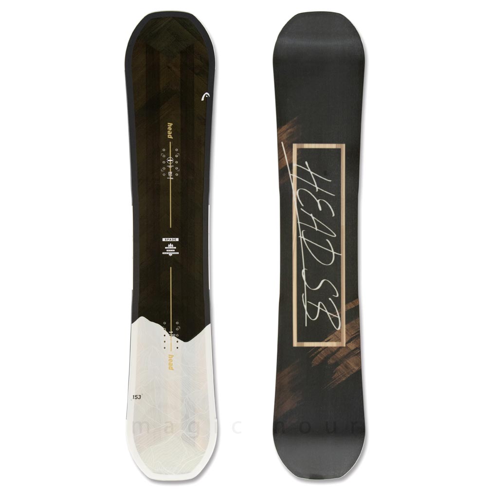 スノーボード 板 メンズ 2点 セット HEAD ヘッド SPADE LYT 2026モデル FLOW フロー バイン スノボー 初心者 グラトリ ハイブリッド キャンバー ボード ブランド BP-HDSB-26SPAD-ND2-146 HEAD(ヘッド) 1