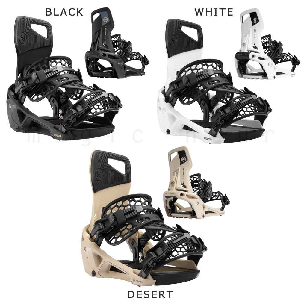スノーボード ビンディング ナイデッカー スーパーマチック 25-26 NIDECKER SUPERMATIC スノボー バインディング メンズ レディース ドロップイン ステップイン BP-NDBIN-26SPMATIC-ATLANTIC-L NIDECKER(ナイデッカー) 5