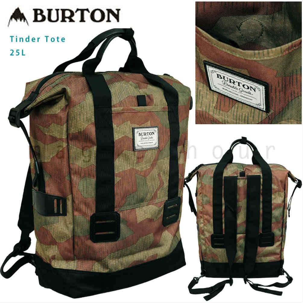 BURTON-TINDERTOTE-CAMO-25L : BURTON(バートン)