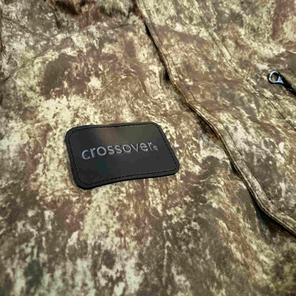 スノーボード スノボー ウェア メンズ レディース スリム 細身 ジャケット 上 crossover クロスオーバー helix jacket CSW0510 プリント CSW0510-saharaBEG-L crossover(クロスオーバー) 2
