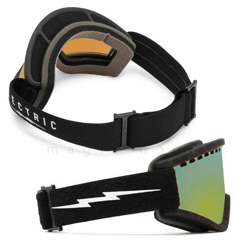スノーボード スノボー ブランド ゴーグル 型落ち エレクトリック ELECTRIC EGV メンズ レディース スキー スノーゴーグル ミラー くもり止め 黒 ブラック EG6324519-GGDC ELECTRIC(エレクトリック) 1