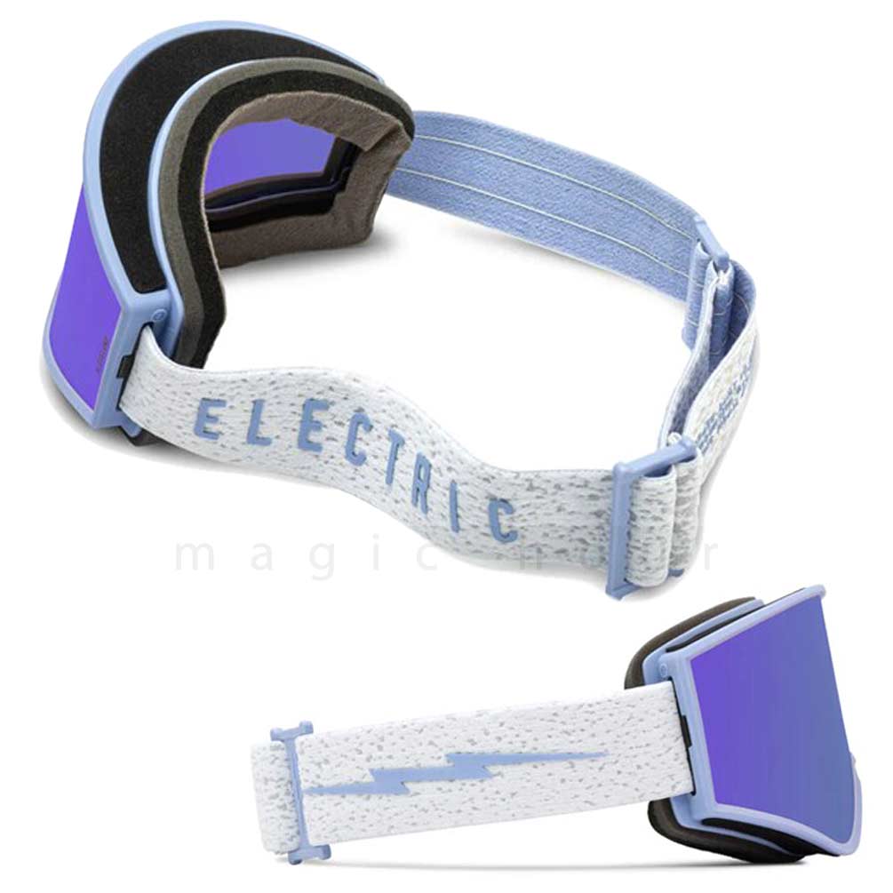 スノーボード スノボー ブランド ゴーグル 型落ち エレクトリック ELECTRIC KLEVELAND メンズ レディース スキー スノーゴーグル ミラー くもり止め 眼鏡対応 紫 EG7523513-PPCH ELECTRIC(エレクトリック) 1