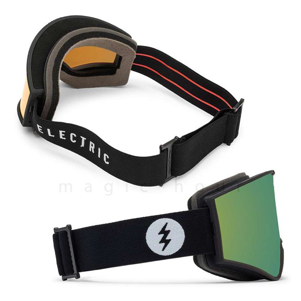 スノーボード スノボー ブランド ゴーグル 型落ち エレクトリック ELECTRIC EK1 メンズ レディース スキー スノーゴーグル ミラー くもり止め 眼鏡対応 平面 黒 EG7524519-GGDC ELECTRIC(エレクトリック) 1