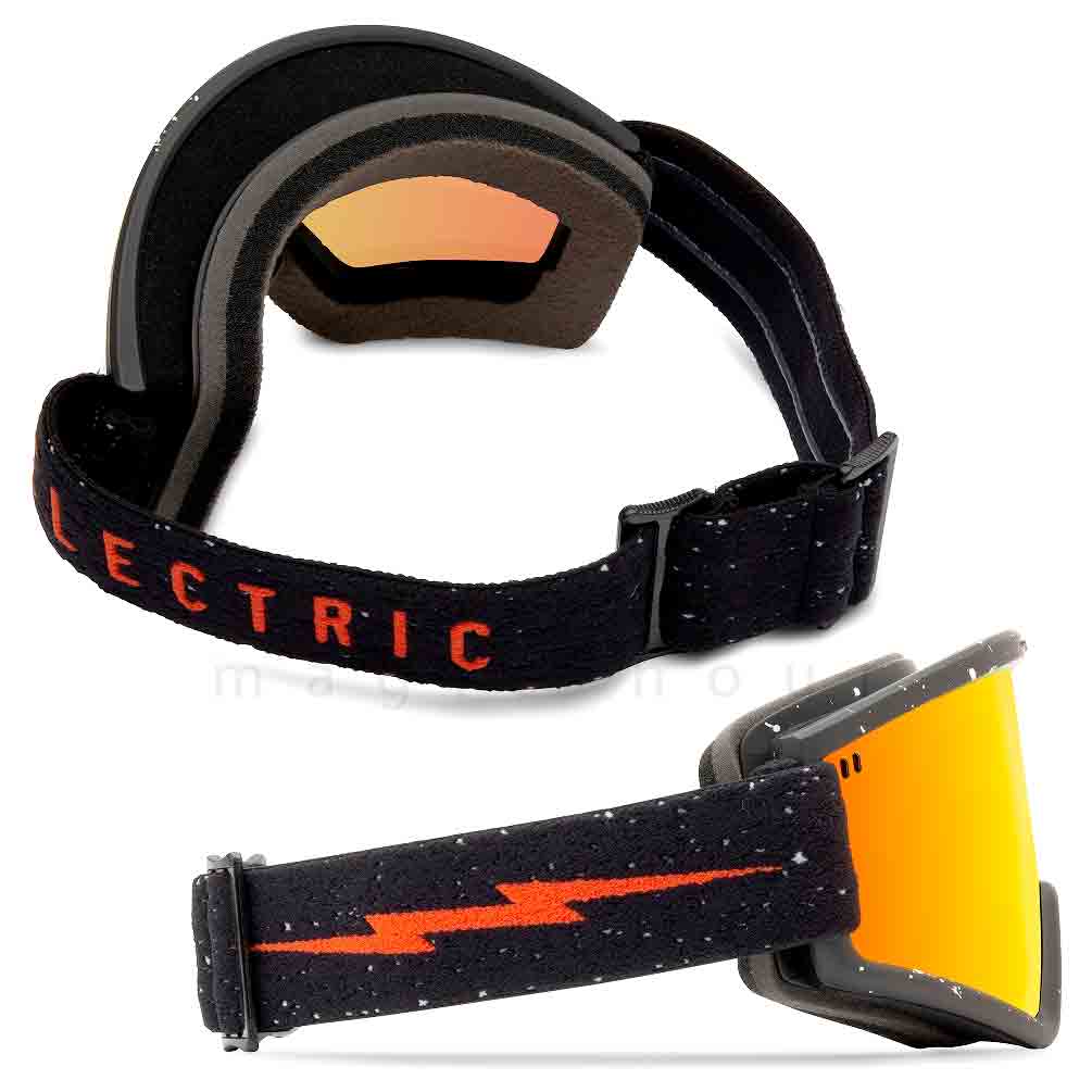 スノーボード スノボー ブランド ゴーグル エレクトリック ELECTRIC HEX メンズ レディース スキー スノーゴーグル ミラー ダブルレンズ くもり止め 眼鏡対応 黒 EG8322101-FRCH ELECTRIC(エレクトリック) 1