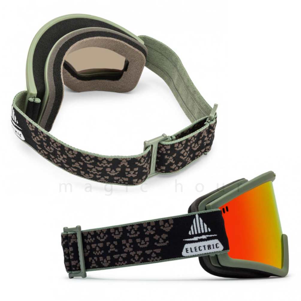 スノーボード スノボー ブランド ゴーグル 型落ち エレクトリック ELECTRIC HEX メンズ レディース スキー スノーゴーグル ミラー くもり止め 眼鏡対応 カーキ EG8324505-RDCH ELECTRIC(エレクトリック) 1