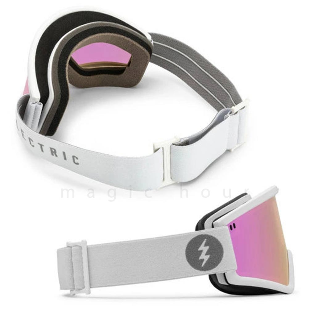 スノーボード スノボー ブランド ゴーグル 型落ち エレクトリック ELECTRIC HEX メンズ レディース スキー スノーゴーグル ミラー くもり止め 眼鏡対応 平面 白 EG8324522-PICH ELECTRIC(エレクトリック) 1