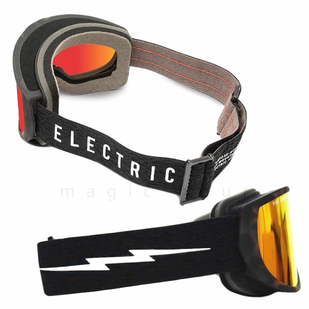 スノーボード スノボー ブランド ゴーグル 型落ち エレクトリック ELECTRIC CAM メンズ レディース スキー スノーゴーグル ミラー くもり止め 眼鏡対応 ブラック EG8523102-RDCH ELECTRIC(エレクトリック) 1