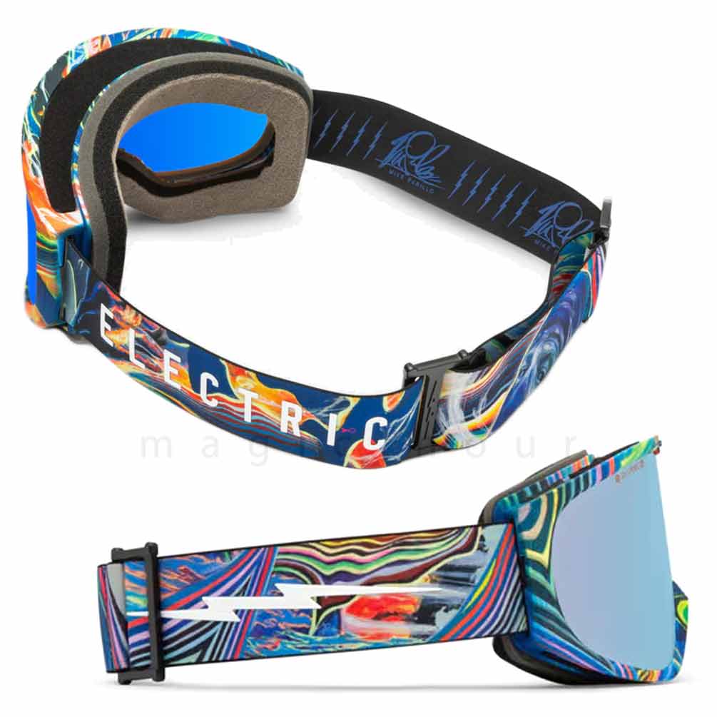 スノーボード スノボー ブランド ゴーグル 型落ち エレクトリック ELECTRIC CAM メンズ レディース スキー スノーゴーグル ミラー くもり止め 眼鏡対応 ブルー EG8523118-BLUC ELECTRIC(エレクトリック) 1