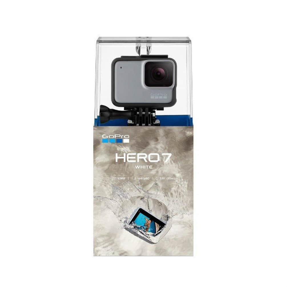 GoPro HERO7 ゴープロ 7 ビデオ カメラ アクションカム スノーボード サーフィン アウトドア スポーツ 防水 手ぶれ補正 4K動画 アクセサリー WHITE ホワイト 白 GOPRO7-WHITE-WHT-F  2
