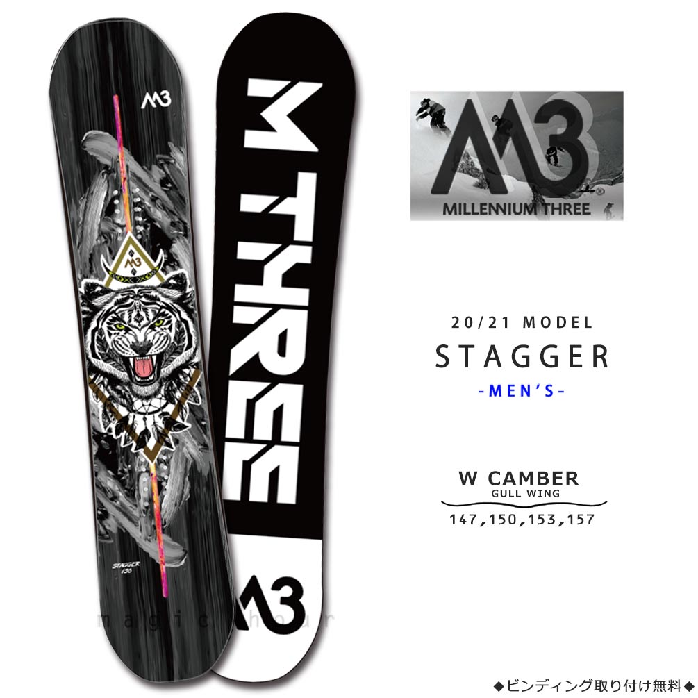 M3-BOARD-21STAGGER-147 : ボード単品