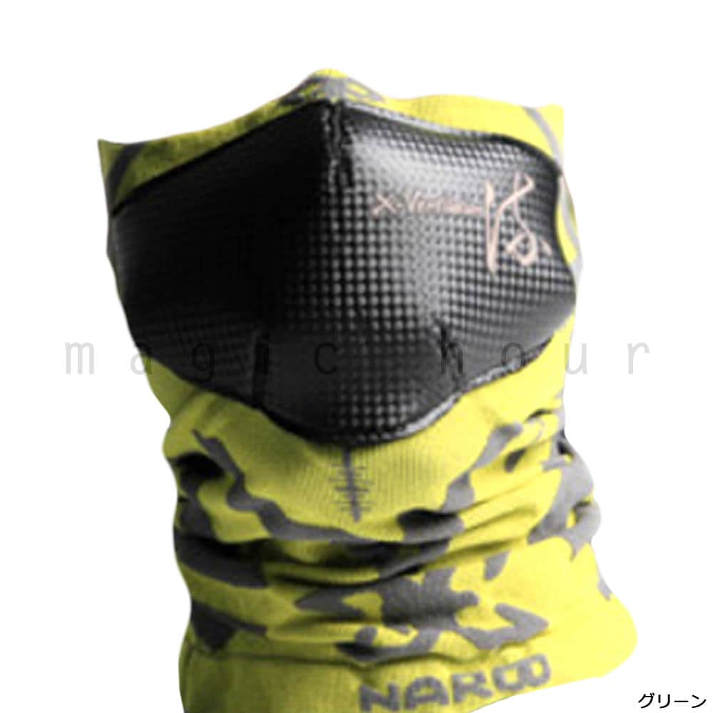 フェイスマスク メンズ レディース UVカット ネックウォーマー NAROO MASK ナルーマスク 3D ANTI-FOG スポーツ スノボ バイク 登山 NAR-V5 NAR-V5-BLK NAROO MASK(ナルーマスク) 4