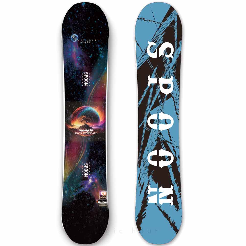スノーボード 板 メンズ レディース 2点 セット グラトリ スノボー ビンディング SPOON スプーン UNIVERSE ハイブリッド キャンバー ボード ブランド 初心者 SPB-25UNIVRS-61ST2-139 SPOON(スプーン) 1