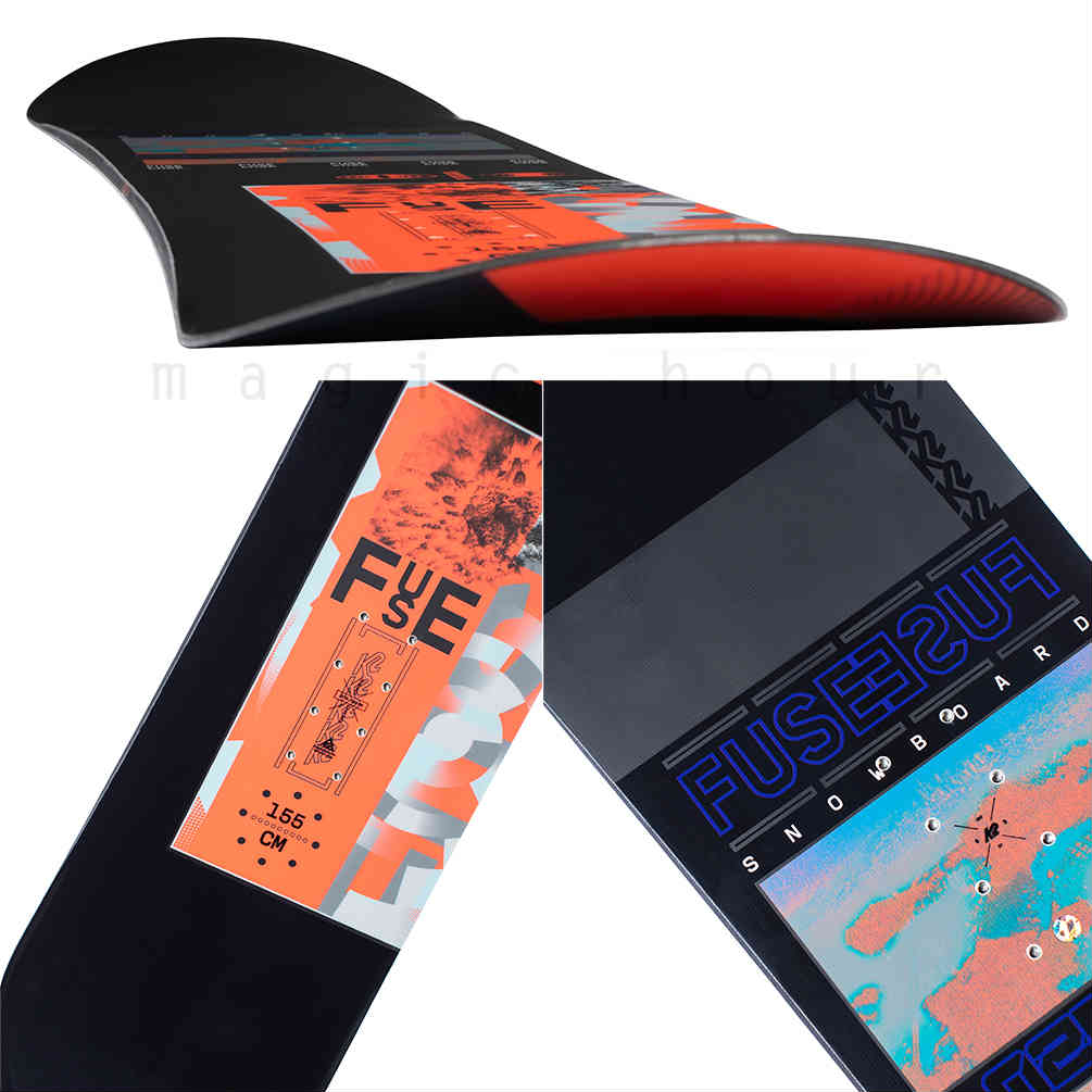 スノーボード 板 メンズ 単品 K2 ケーツー FUSE コンビネーション キャンバー ツイン ボード スノボー 初心者 お洒落 ST-K2SB-21FUSE-147 K2(ケーツー) 2