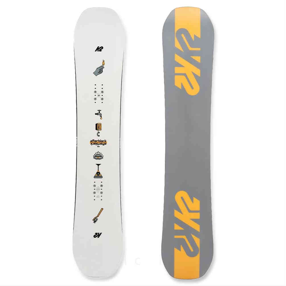 スノーボード 板 メンズ 2点 セット K2 ケーツー AFTERBLACK ツイン ハイブリッドキャンバー ボード ビンディング スノボー 初心者 ST-K2SB-24AFT-ST2-149 K2(ケーツー) 1