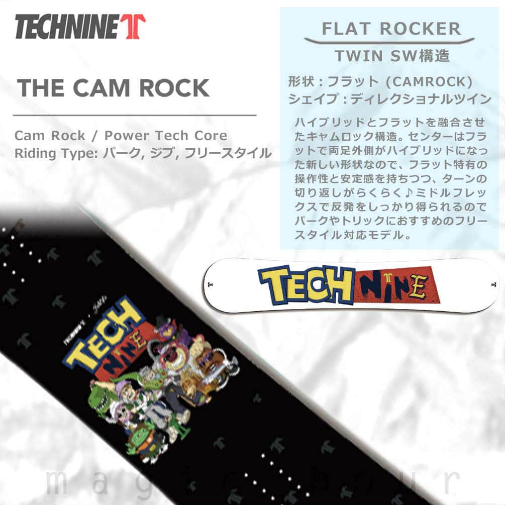 スノーボード 板 メンズ レディース 単品 2020 TECH NINE テックナイン THE CAM ROCK フラット ロッカー ツイン グラトリ パーク かわいい トイストーリー T9-BOARD-20CAM-TOY-136 TECHNINE(テックナイン) 1