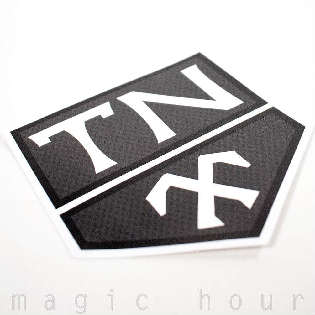 Magic Hour マジック アワー オンラインストア 送料無料 Technine テックナイン ステッカー ブランドおしゃれ かっこいい Tnロゴ T9 Sticker Tn