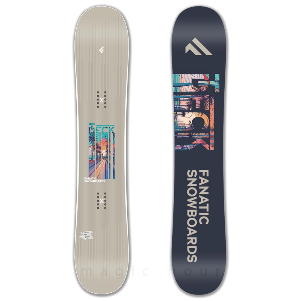 スノーボード 板 メンズ レディース ボード 単品 ダブキャン FANATIC ファナティック T-DECK 2026モデル スノボー 初心者 ダブル キャンバー ボード ブランド TR-FANSB-26TDECKGR-139 FANATIC(ファナティック) 4
