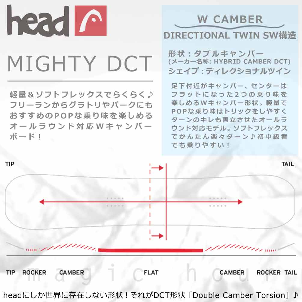 スノーボード 板 メンズ 2点 セット ヘッド HEAD MIGHTY DCT グラトリ ダブルキャンバー ボード ビンディング 2025 スノボー 初心者 お洒落 ブランド ダブキャン TR-HDSB-25MGT-ST2-150 HEAD(ヘッド) 3