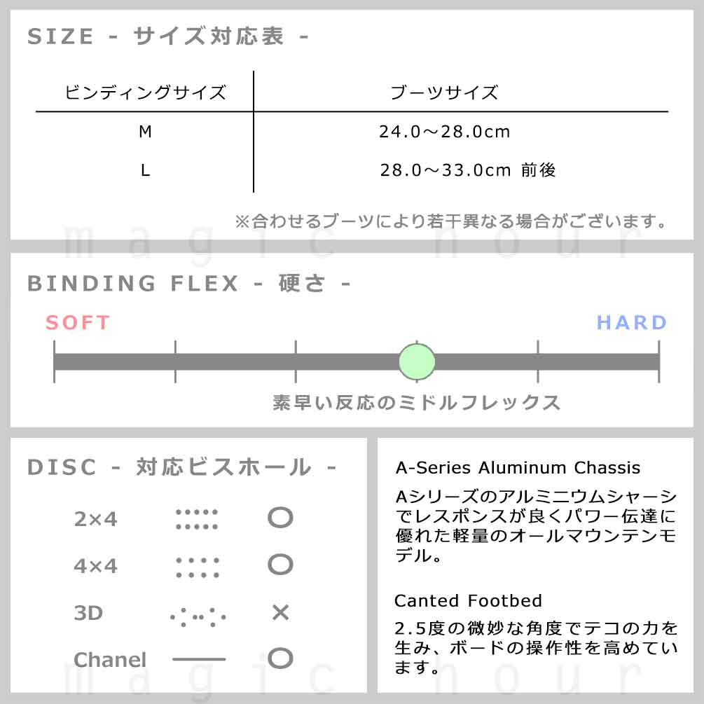 スノーボード ビンディング スノボー 型落ち バインディング メンズ RIDE ライド A-6 ボード 金具 23-24 初心者 お洒落 グラトリ カービング TR-RDBIN-24A-6-BLACK-L RIDE(ライド) 2