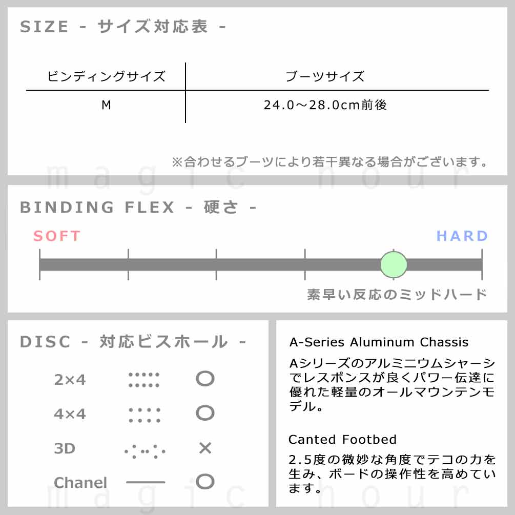 スノーボード ビンディング スノボー 型落ち バインディング メンズ RIDE ライド A-8 ボード 金具 23-24 上級者 お洒落 ハード 硬め カービング TR-RDBIN-24A-8-BLACK-M RIDE(ライド) 2