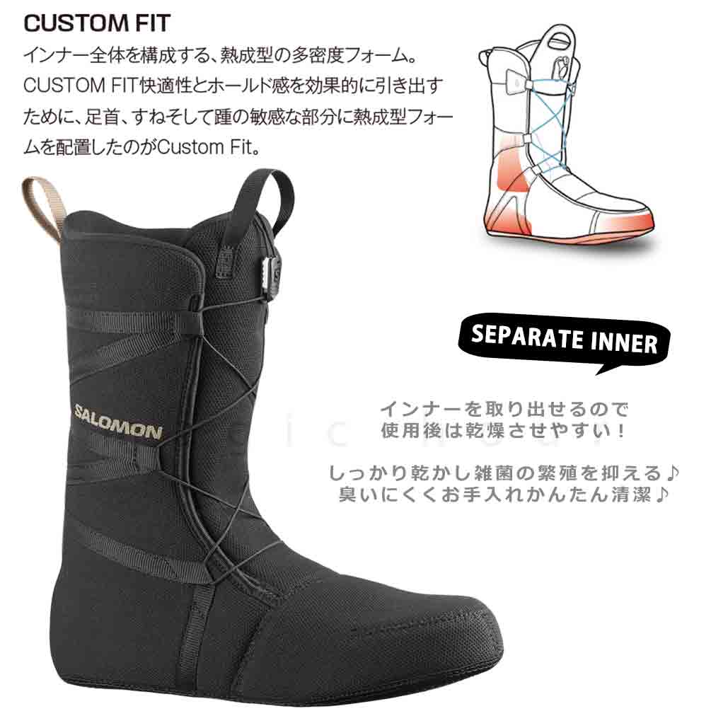 SALOMON(サロモン) スノーボード ブーツ メンズ SALOMON サロモン 