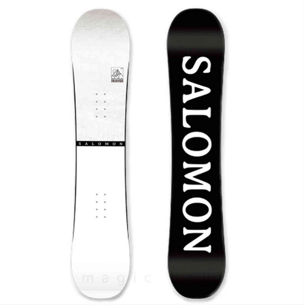 スノーボード 板 メンズ レディース 単品 2021 SALOMON サロモン FRONTIER グラトリ ハイブリッド キャンバー ボード パーク Wロッカー かっこいい 白 ホワイト TR-SLMSB-21FRONTIR-143 SALOMON(サロモン) 4