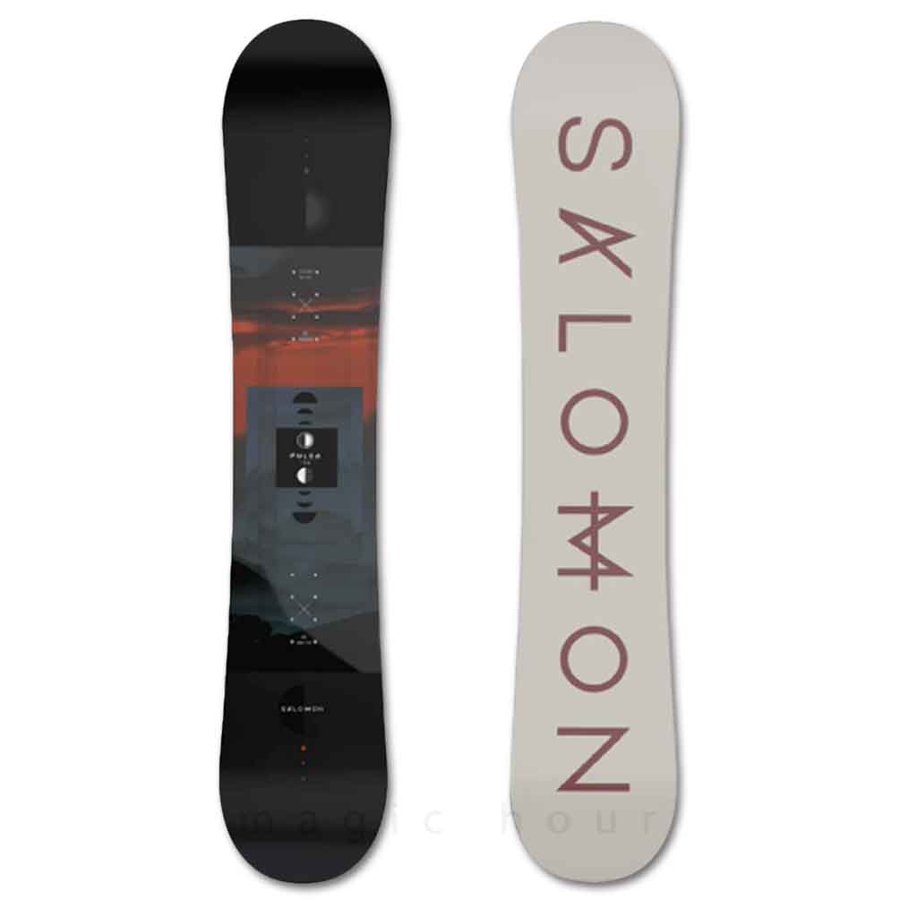 SALOMON(サロモン) スノーボード 板 メンズ 2点 セット スノボ