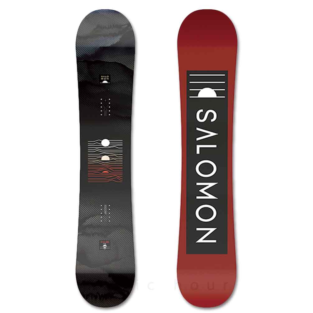 最新な SALOMON 156cm サロモン スノーボード 板 ボードセット