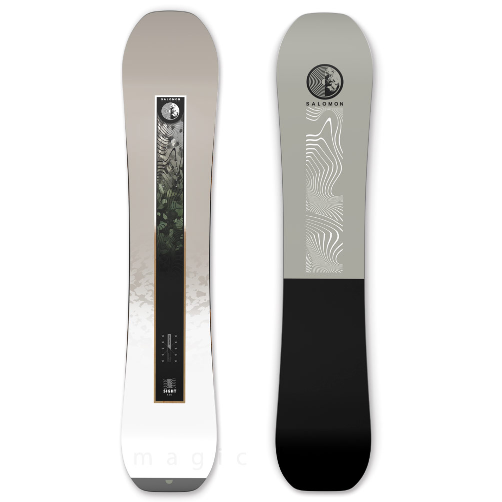 スノーボード 板 メンズ 単品 サロモン サイト 2026 SALOMON SIGHT ハイブリッド キャンバー ボード パウダーボード テーパード オールラウンド お洒落 TR-SLMSB-26SIGHT-147 SALOMON(サロモン) 4