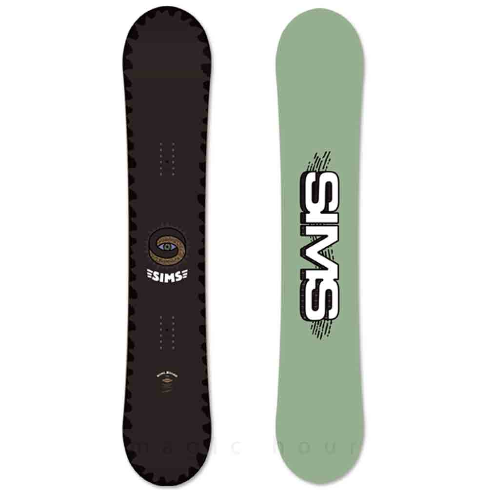 SIMS シムス　スノーボード　バインディングセット　155 キャンバー