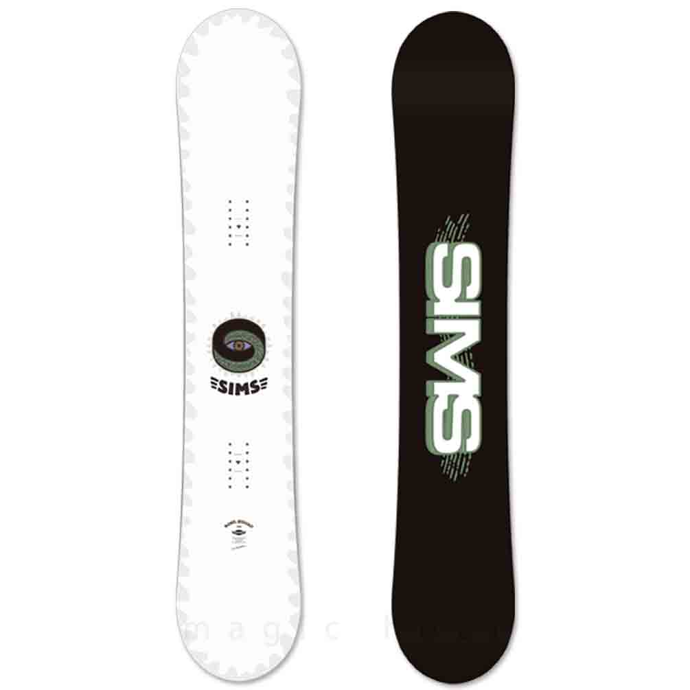 SIMS(シムス) スノーボード 板 メンズ レディース 単品 SIMS シムス